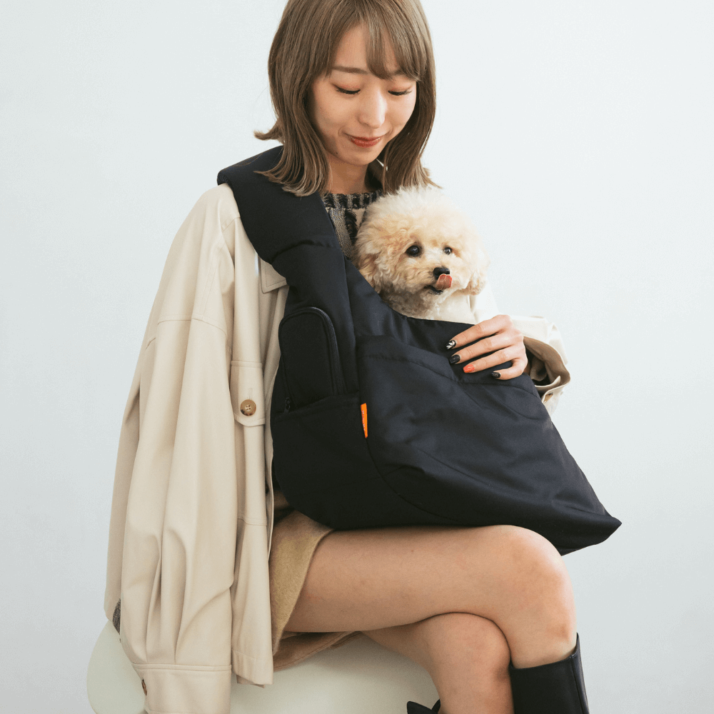 CROSS CARRY BAG(クロスキャリーバッグ) MINIME 犬用キャリーバッグ 肩掛けスリングタイプ