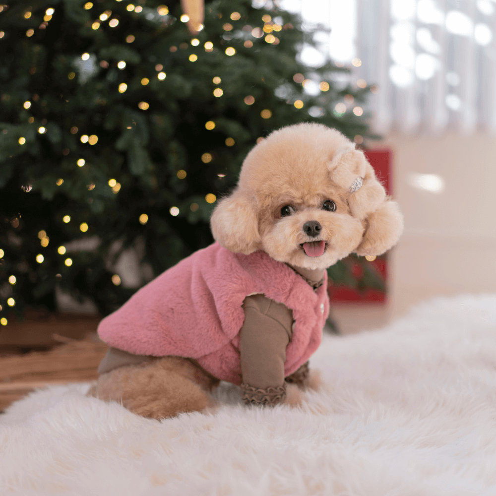 Crystal Fur Vest Pink(日本限定発売)