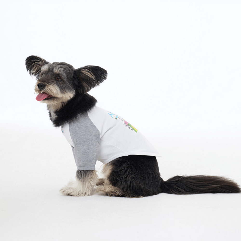 Dog walk effects T-shirt