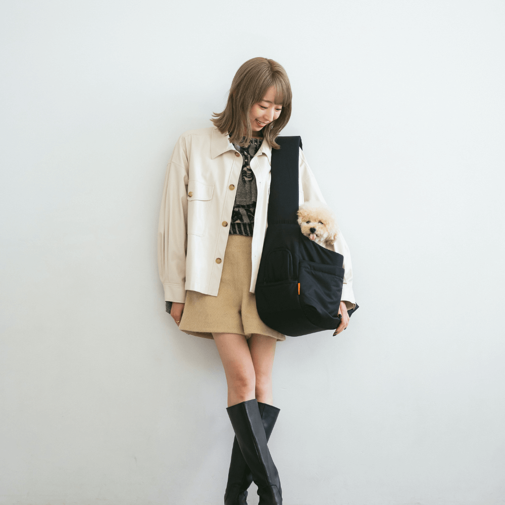 CROSS CARRY BAG(クロスキャリーバッグ) MINIME 犬用キャリーバッグ 肩掛けスリングタイプ