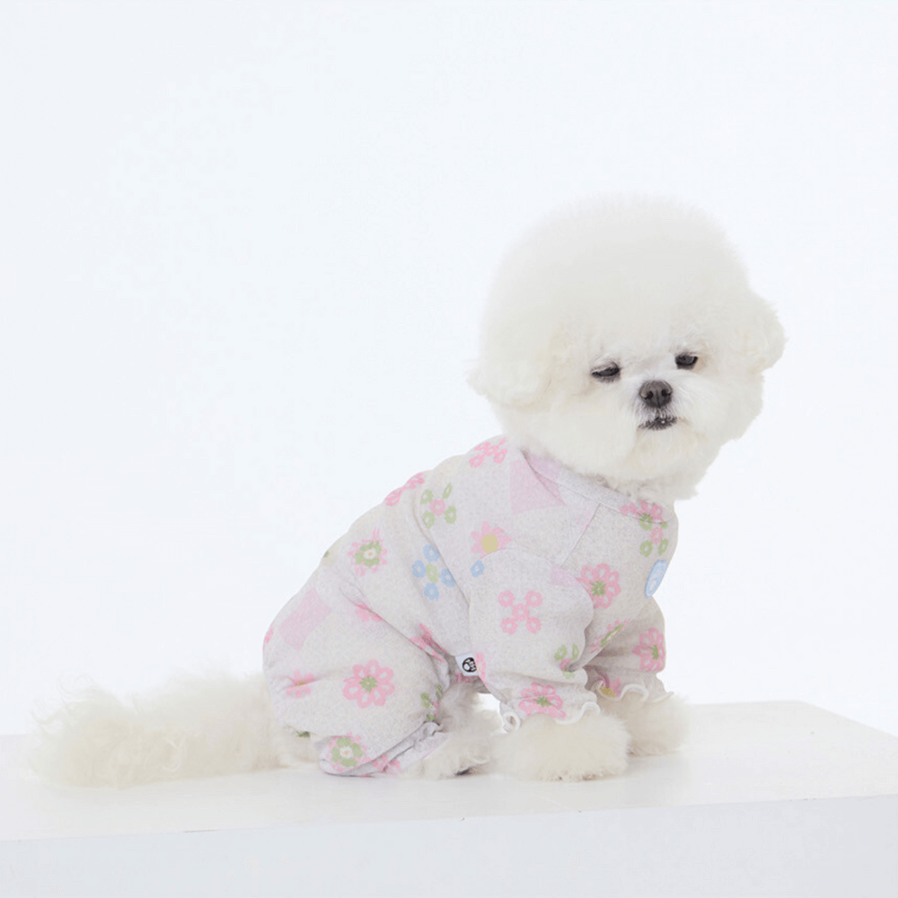 FRILL-FRILL AIRY SHIELD ONESIE(ALL-IN-ONE)