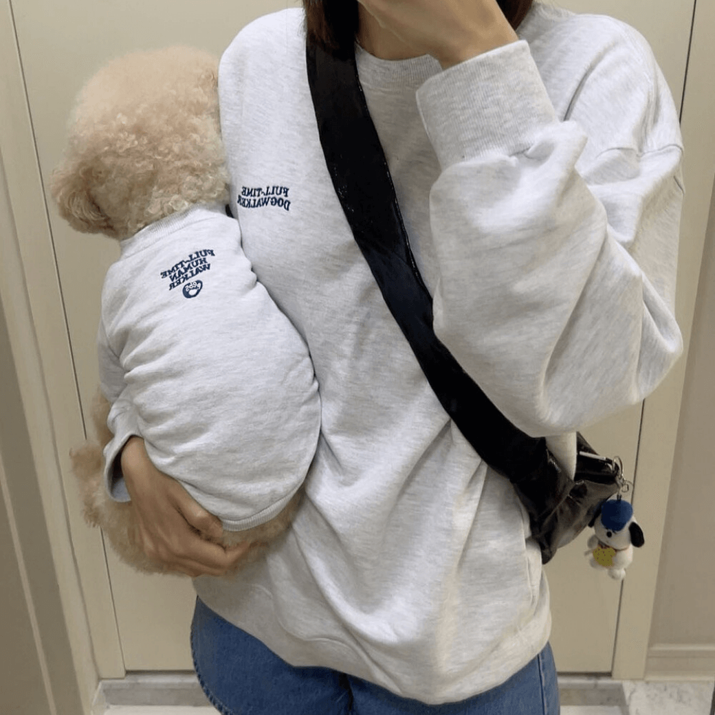 Dog Sweatshirt (Grey)