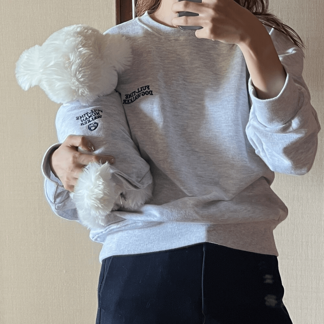 Dog Sweatshirt (Grey)