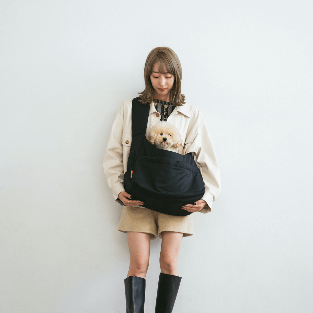 CROSS CARRY BAG(クロスキャリーバッグ) MINIME 犬用キャリーバッグ 肩掛けスリングタイプ
