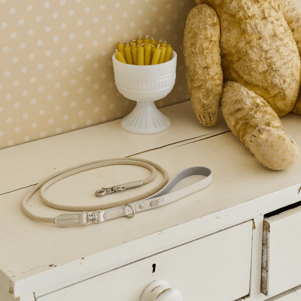 BLISS ROPE LEASH(Baby Cream)
