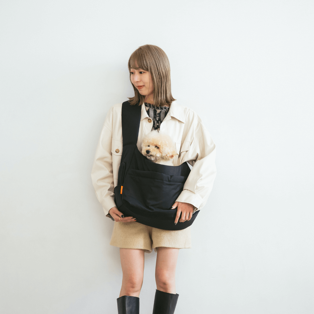 CROSS CARRY BAG(クロスキャリーバッグ) MINIME 犬用キャリーバッグ 肩掛けスリングタイプ