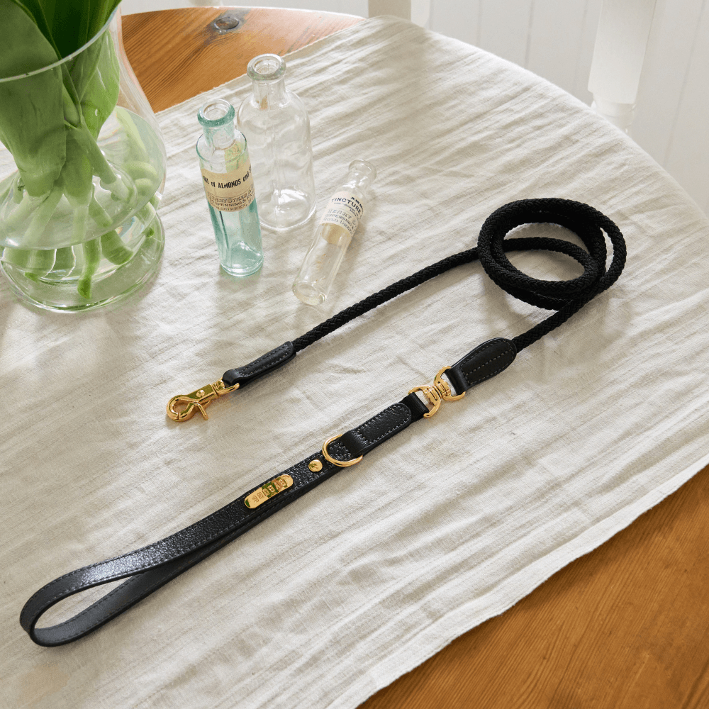 【予約】BLISS ROPE LEASH(Black)