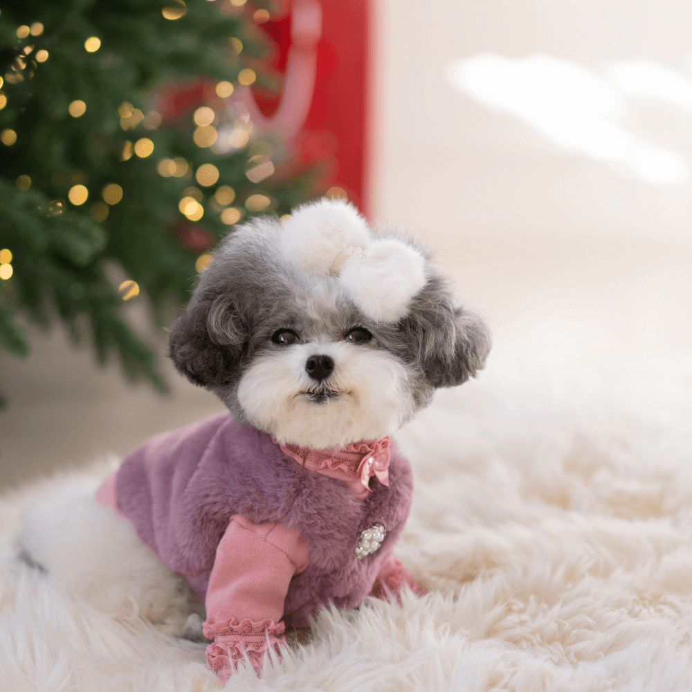 Crystal Fur Vest Purple(日本限定発売)