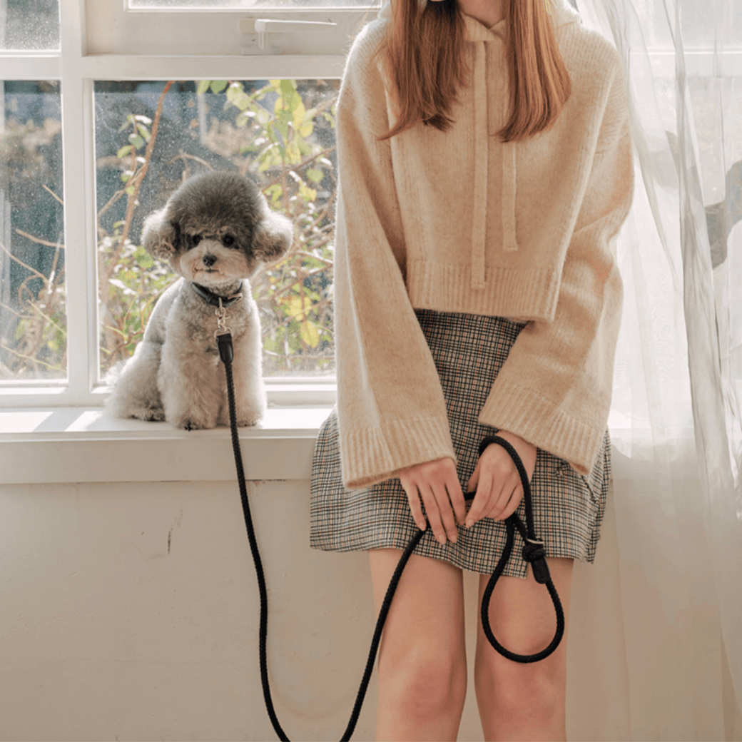 Rope Leash (Black)
