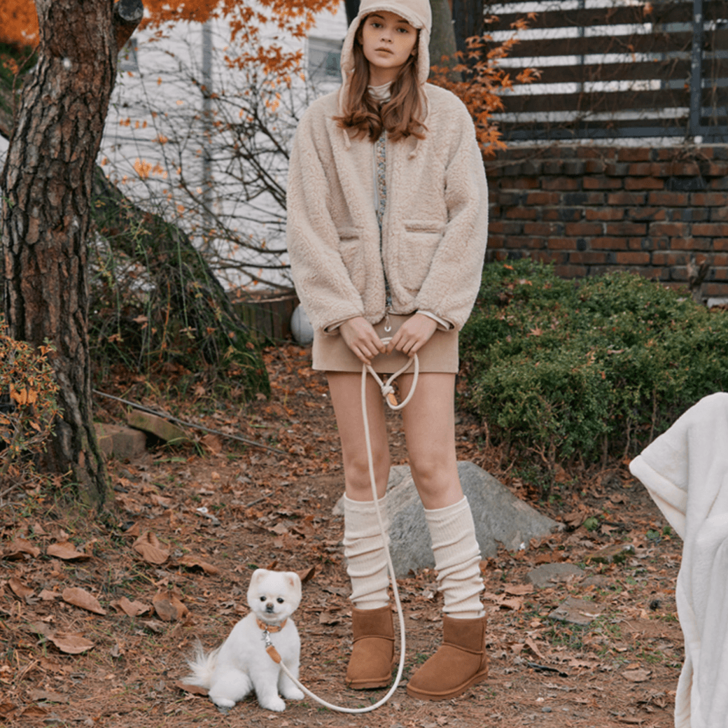 Rope Leash (Beige)