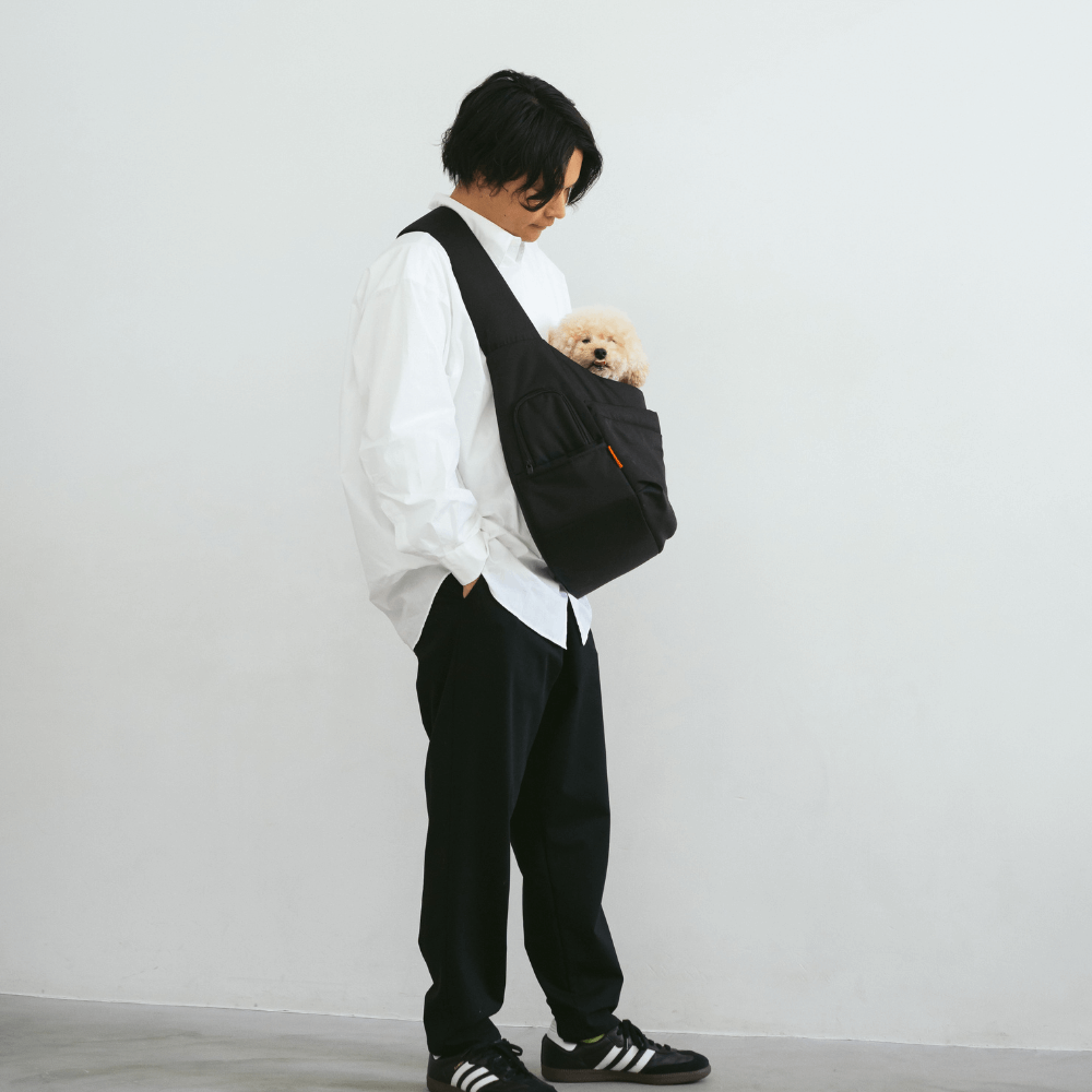 CROSS CARRY BAG(クロスキャリーバッグ) MINIME 犬用キャリーバッグ 肩掛けスリングタイプ