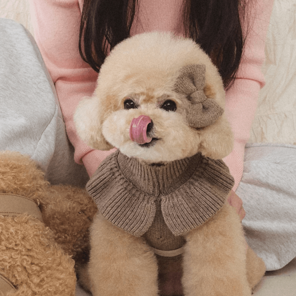 Frill Knit(Hazelnut)