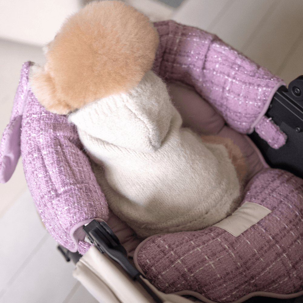 Fluffy Buggy Liner (Dusty Purple)