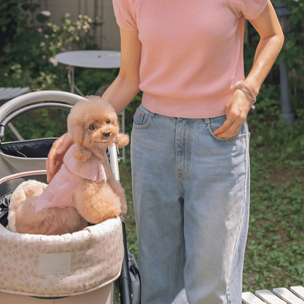 【予約】Fluffy Buggy Puff (Pink Bloom)