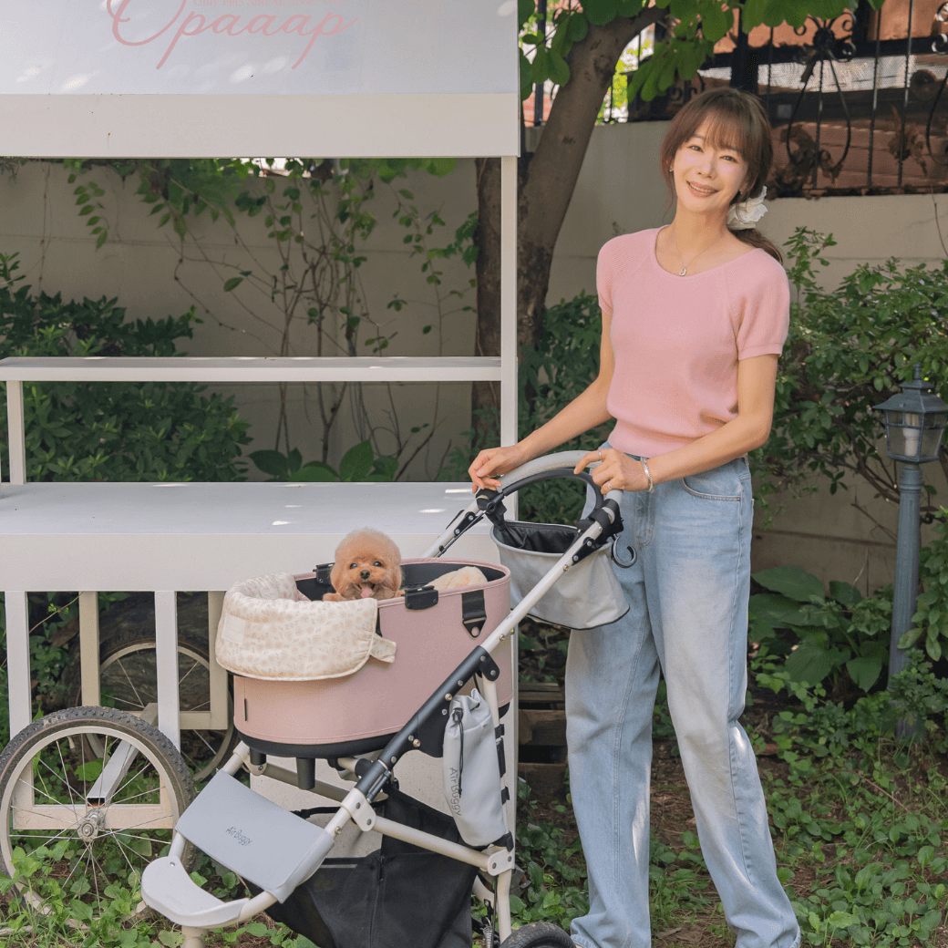 【予約】Fluffy Buggy Puff (Pink Bloom)