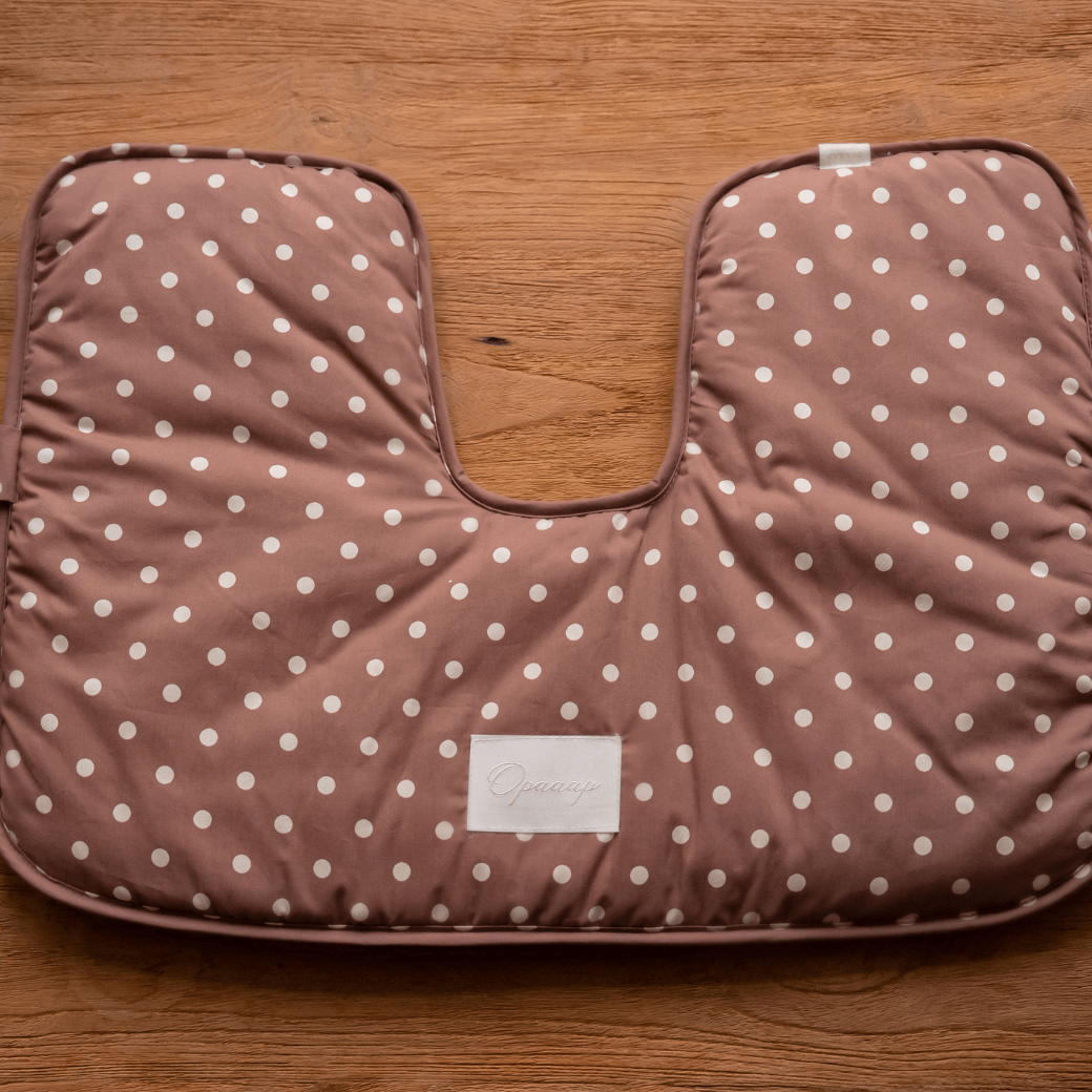 【予約】Fluffy Buggy Puff (Mocha Dot)