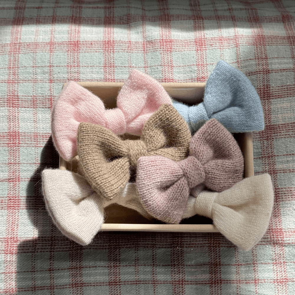 Frill Knit Hair Pin(7color)