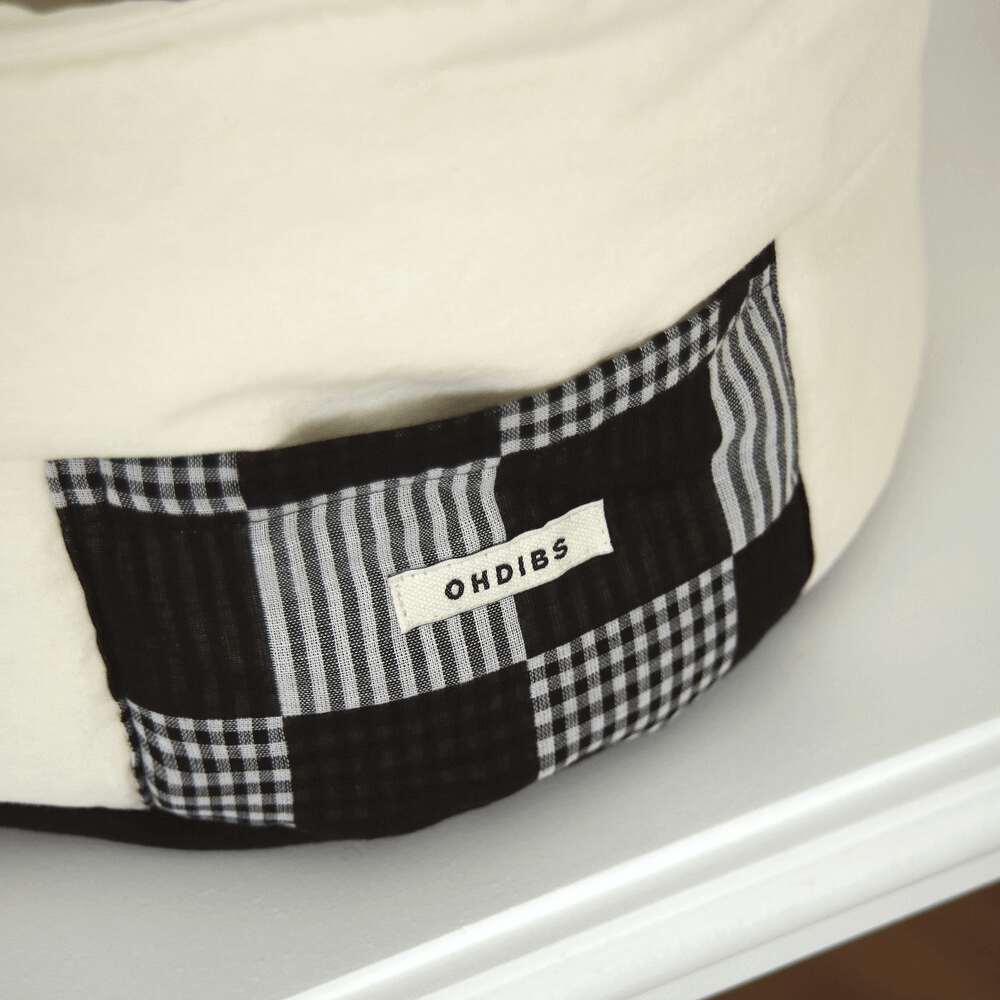 Cotton Soft Basket(Black)