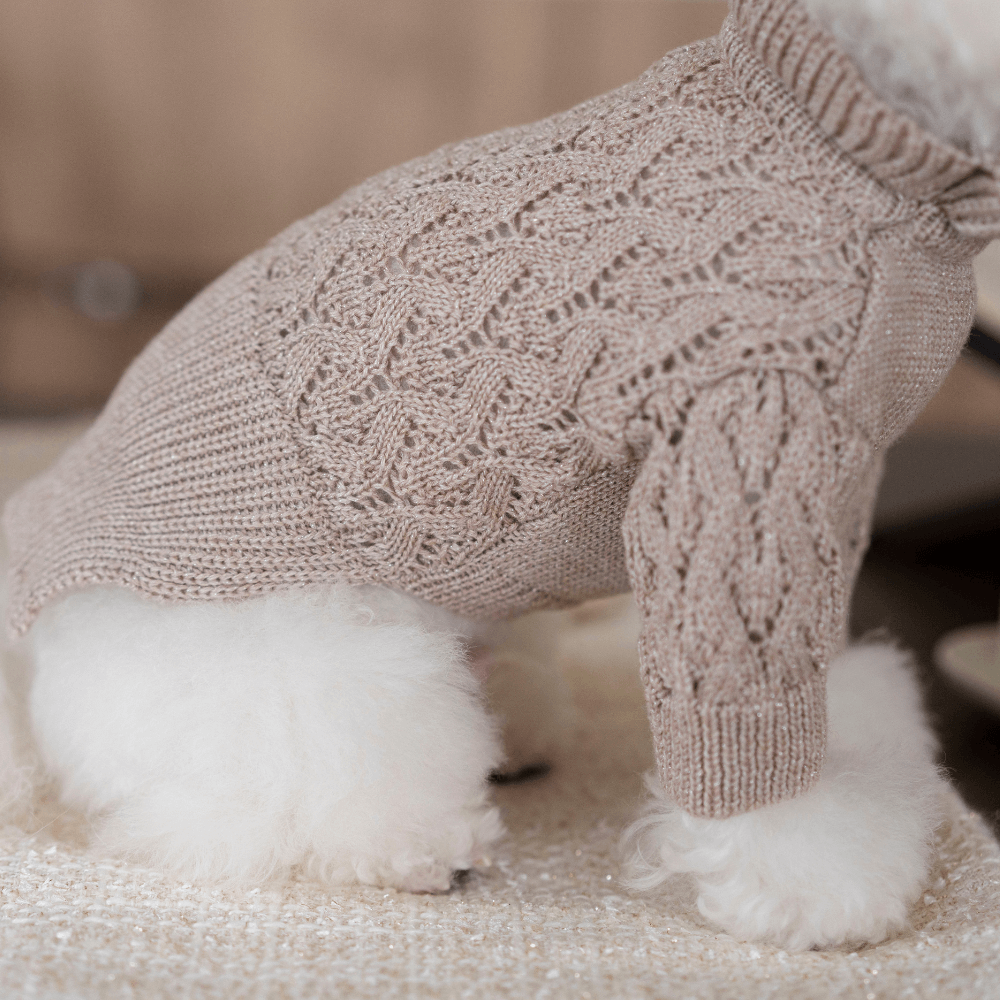 My Little Star Knit(Light Cocoa)