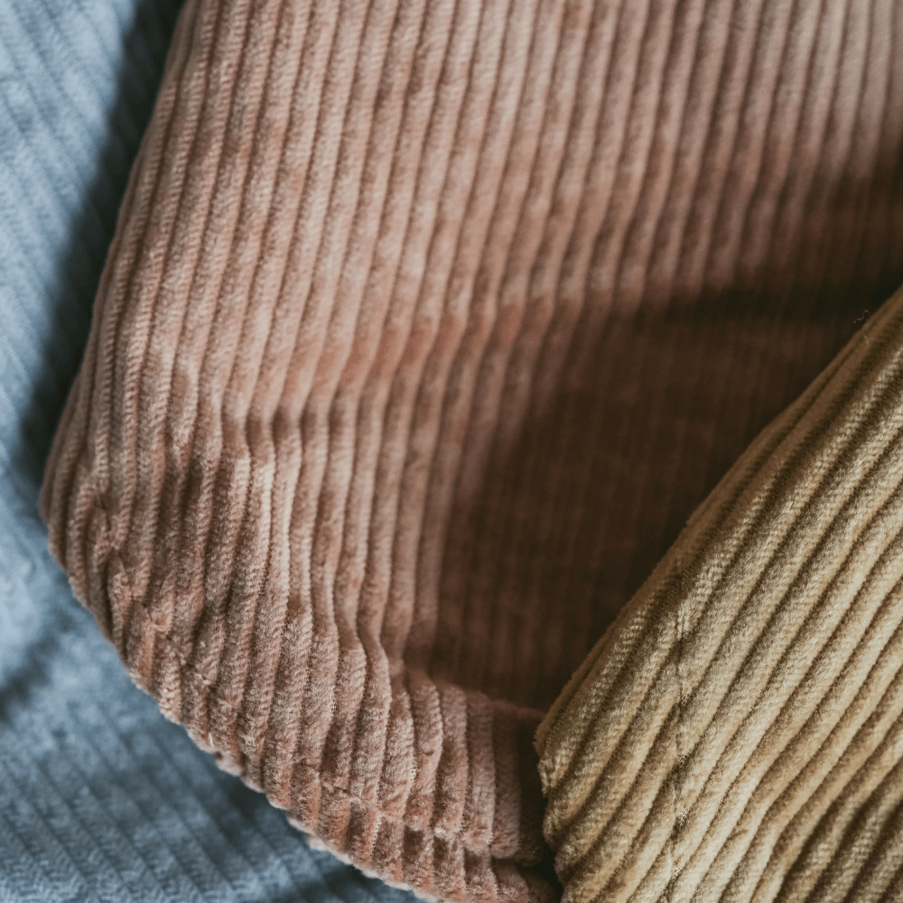 コーデュロイベスト(ピンク・ブルー・ブラウン)