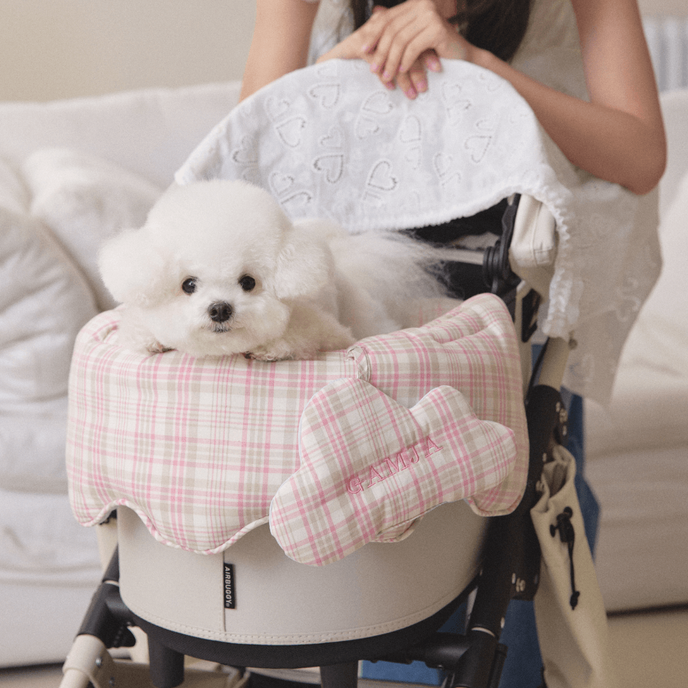 【予約】Fluffy Buggy Guard (Rosy Check)