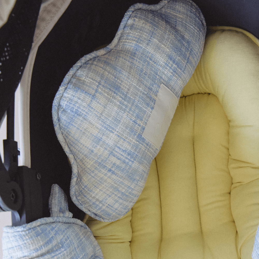 【5/12 21:00予約販売開始】Summer Tweed Buggy Pillow(Blue)
