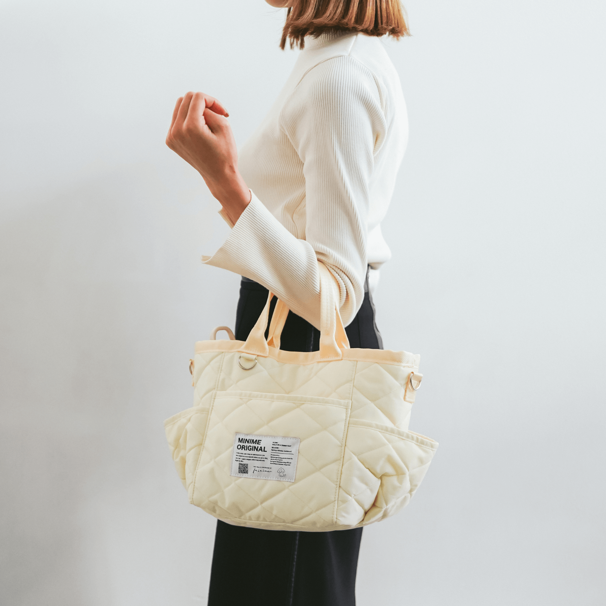2WAY OSANPO BAG MINIME 愛犬用お散歩バッグ 肩掛け