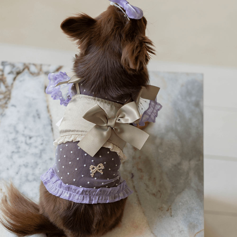 Shiny Ribbon Bustier(Olive Khaki)