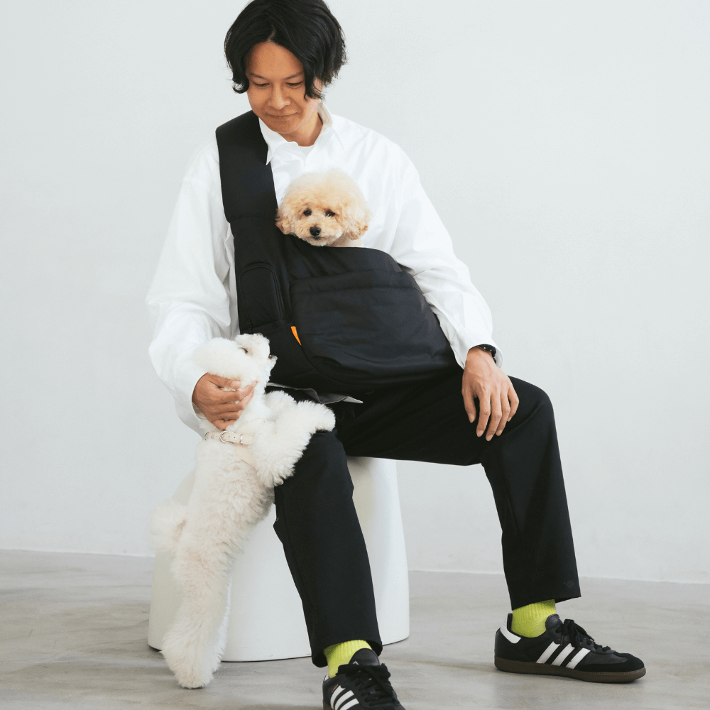 CROSS CARRY BAG(クロスキャリーバッグ) MINIME 犬用キャリーバッグ 肩掛けスリングタイプ