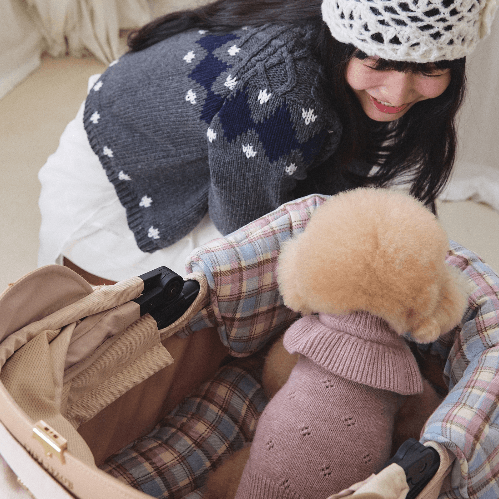 【予約】Fluffy Buggy Liner(Blueberry Pie)