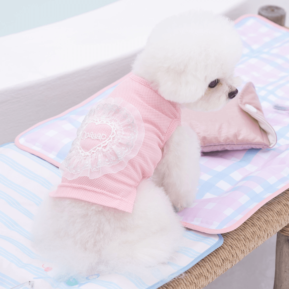 Heart COOL Protect T-shirt(Strawberry Pink)
