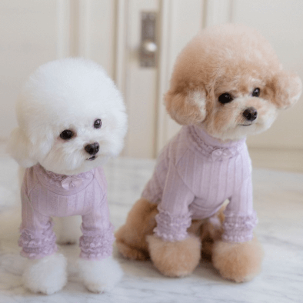 7th Limited Edition Lace Turtleneck(Berry)