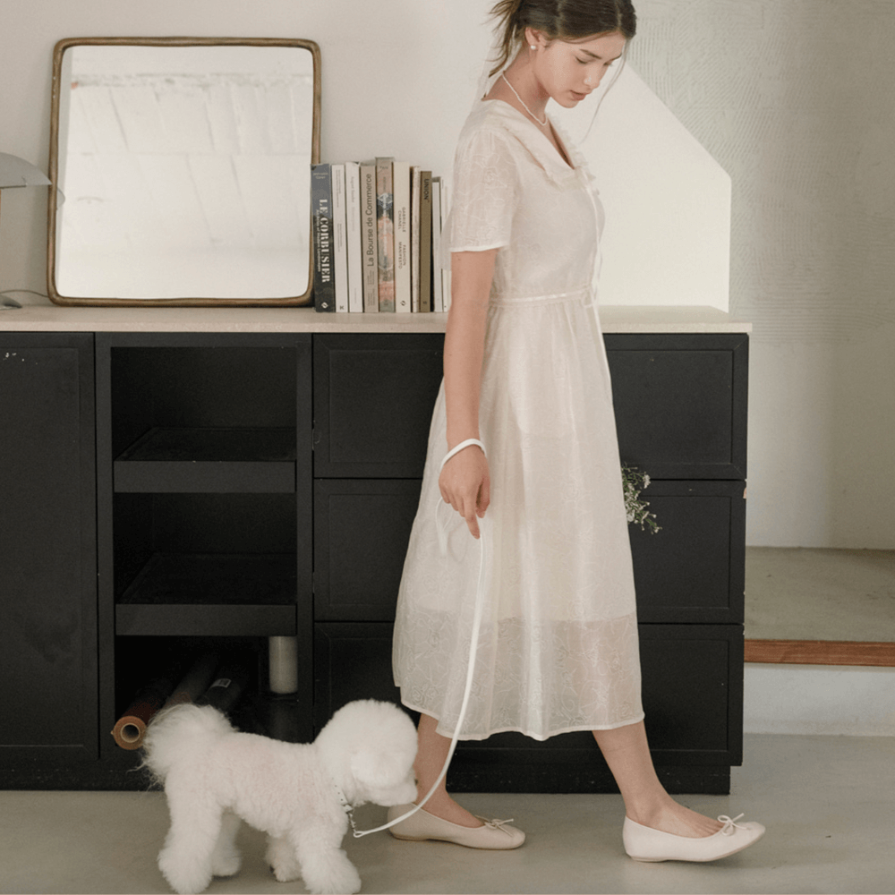 Lumiere Leash(White)