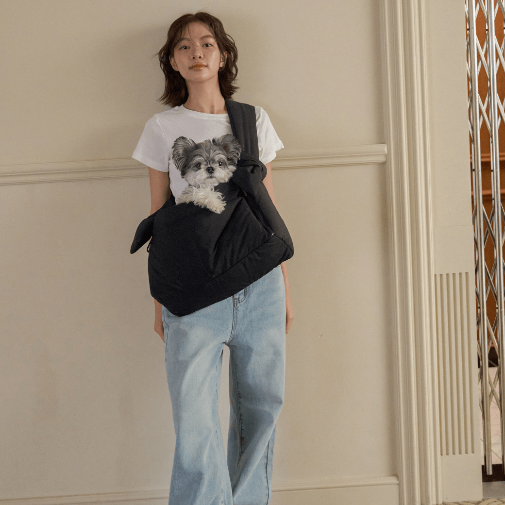 【予約】open bag - black(APERTY)
