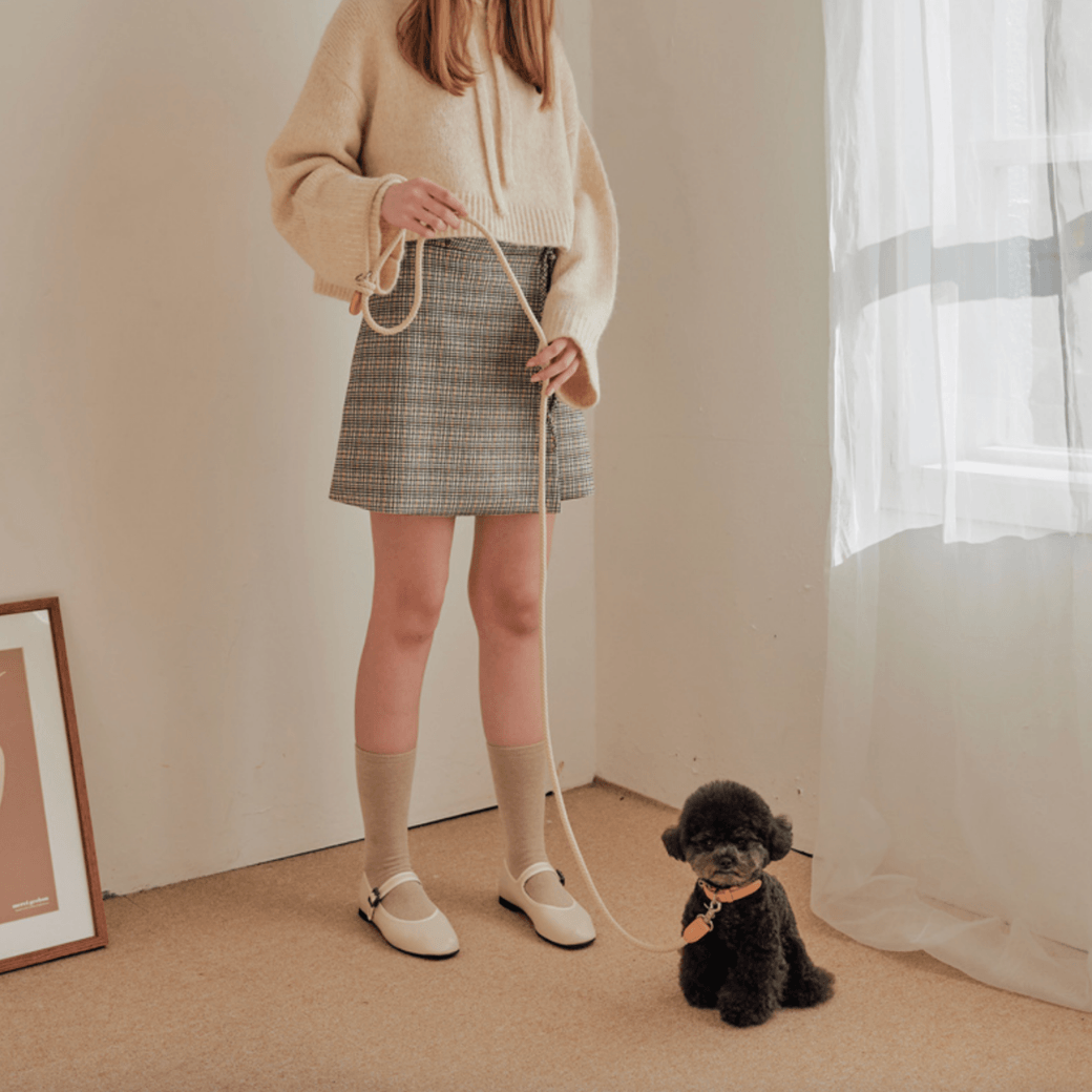 Rope Leash (Beige)