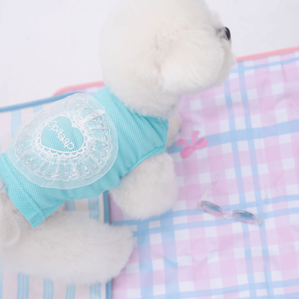 Heart COOL Protect T-shirt(Aqua Ice)