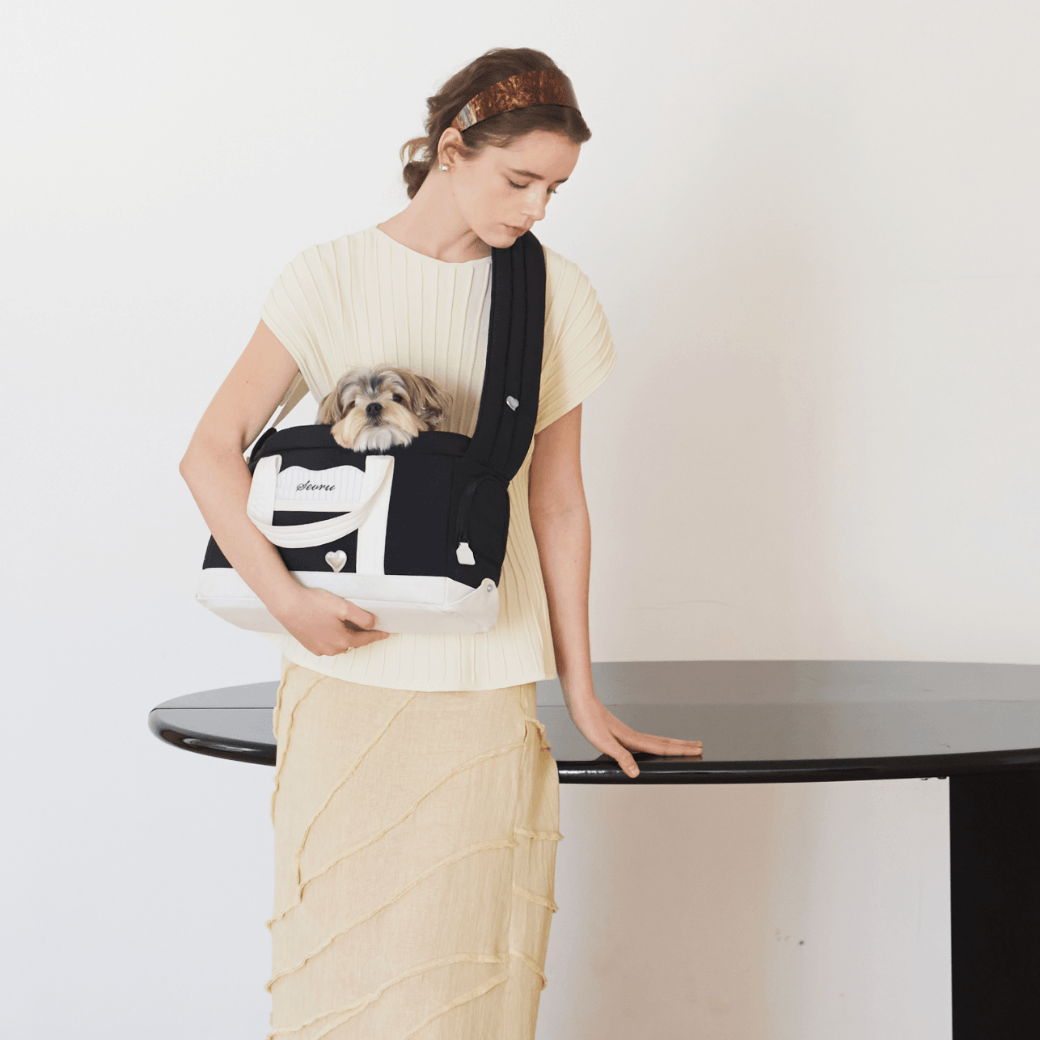 Heart Veru Bag (Black)