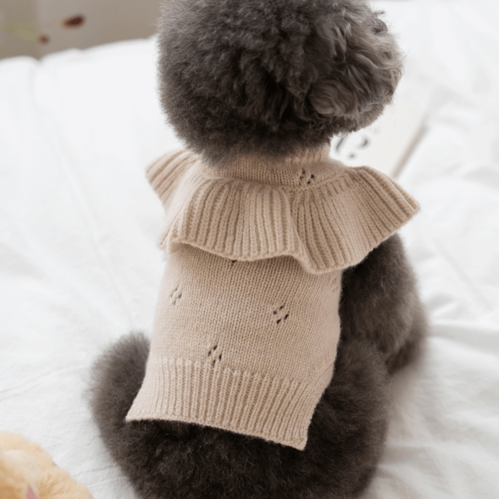 Frill Knit(Mocha)