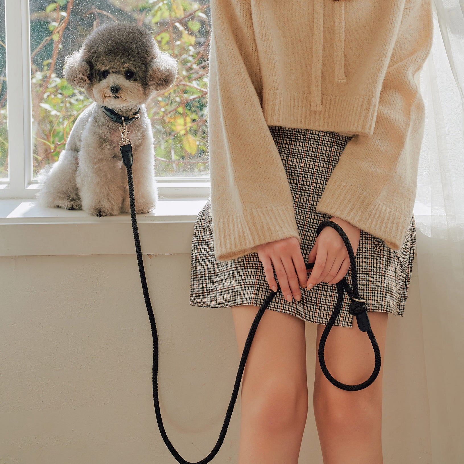 Classic Leash 1.8m 手持ちリード(ブラック)