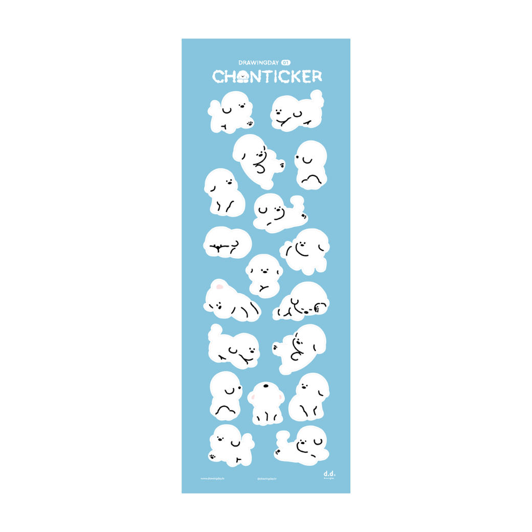 CHONTICKER Sticker (4design)