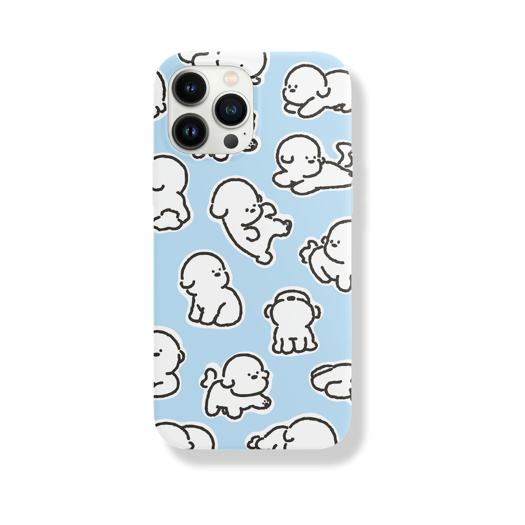 【予約商品】LINE CHON PHONE CASE(SKYBLUE)