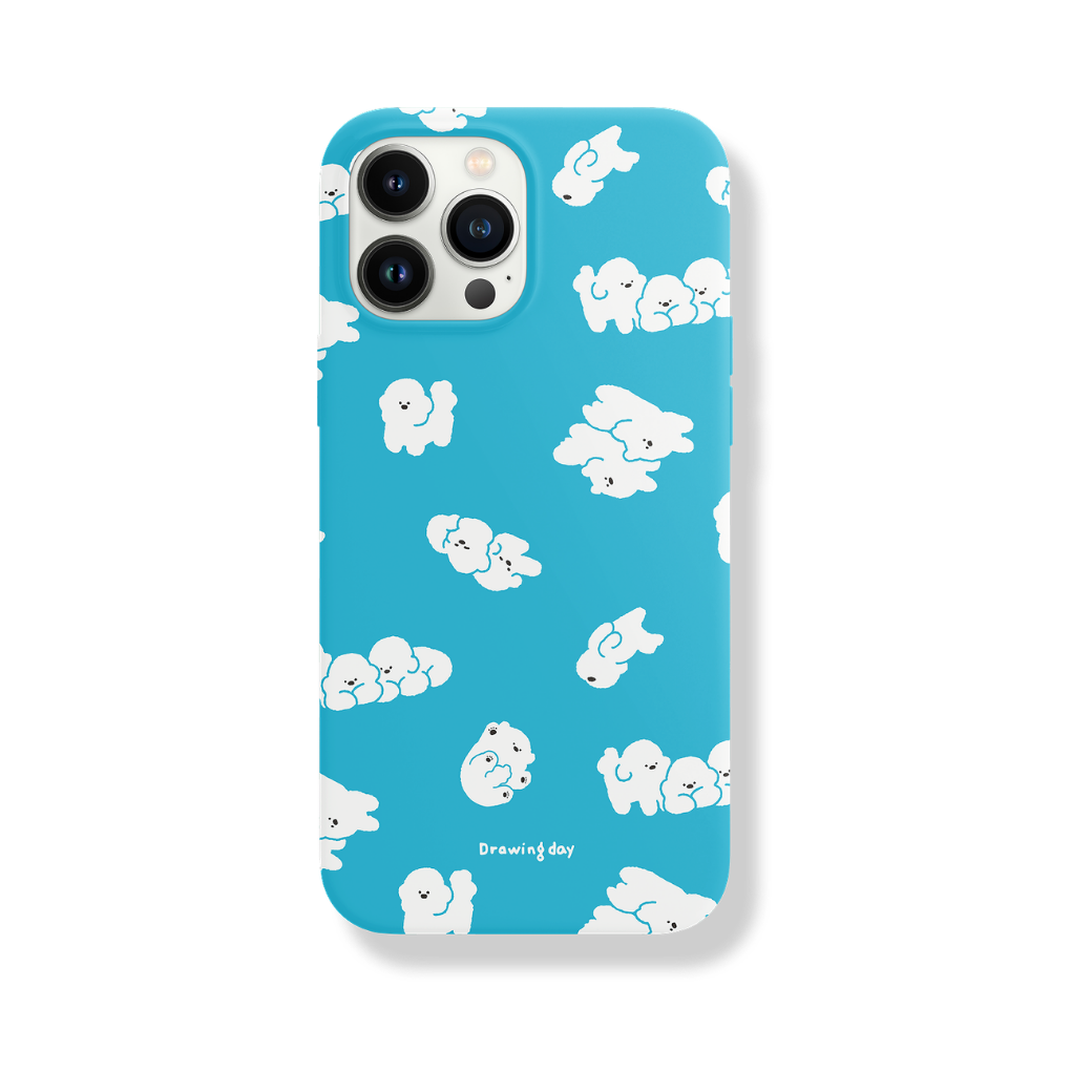 【予約商品】WITH CHON PHONE CASE(BLUE)