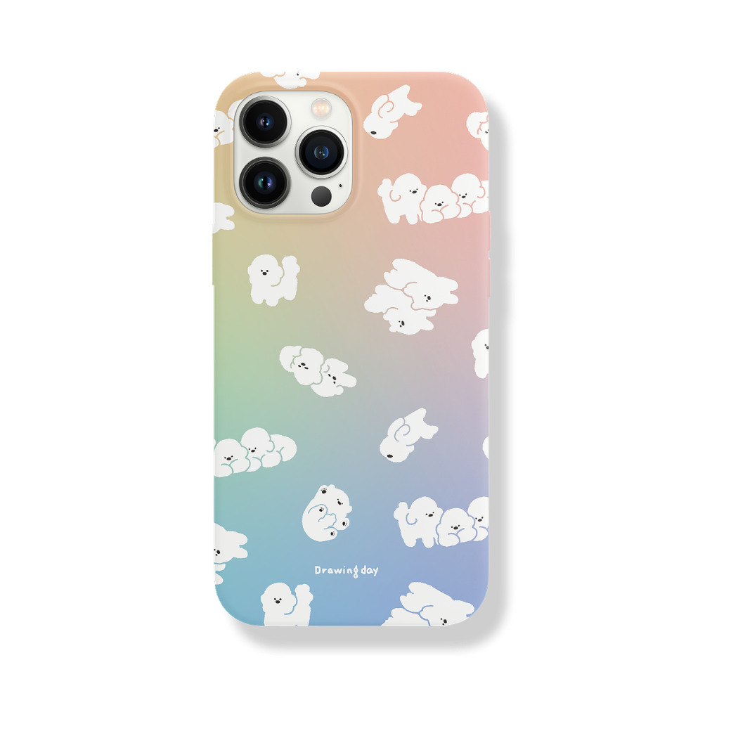 【予約商品】WITH CHON PHONE CASE(RAINBOW)