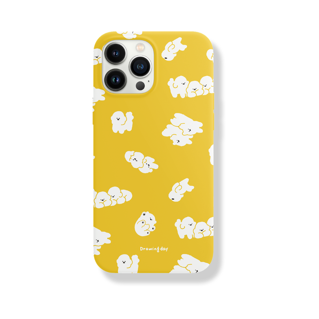 【予約商品】WITH CHON PHONE CASE(YELLOW)