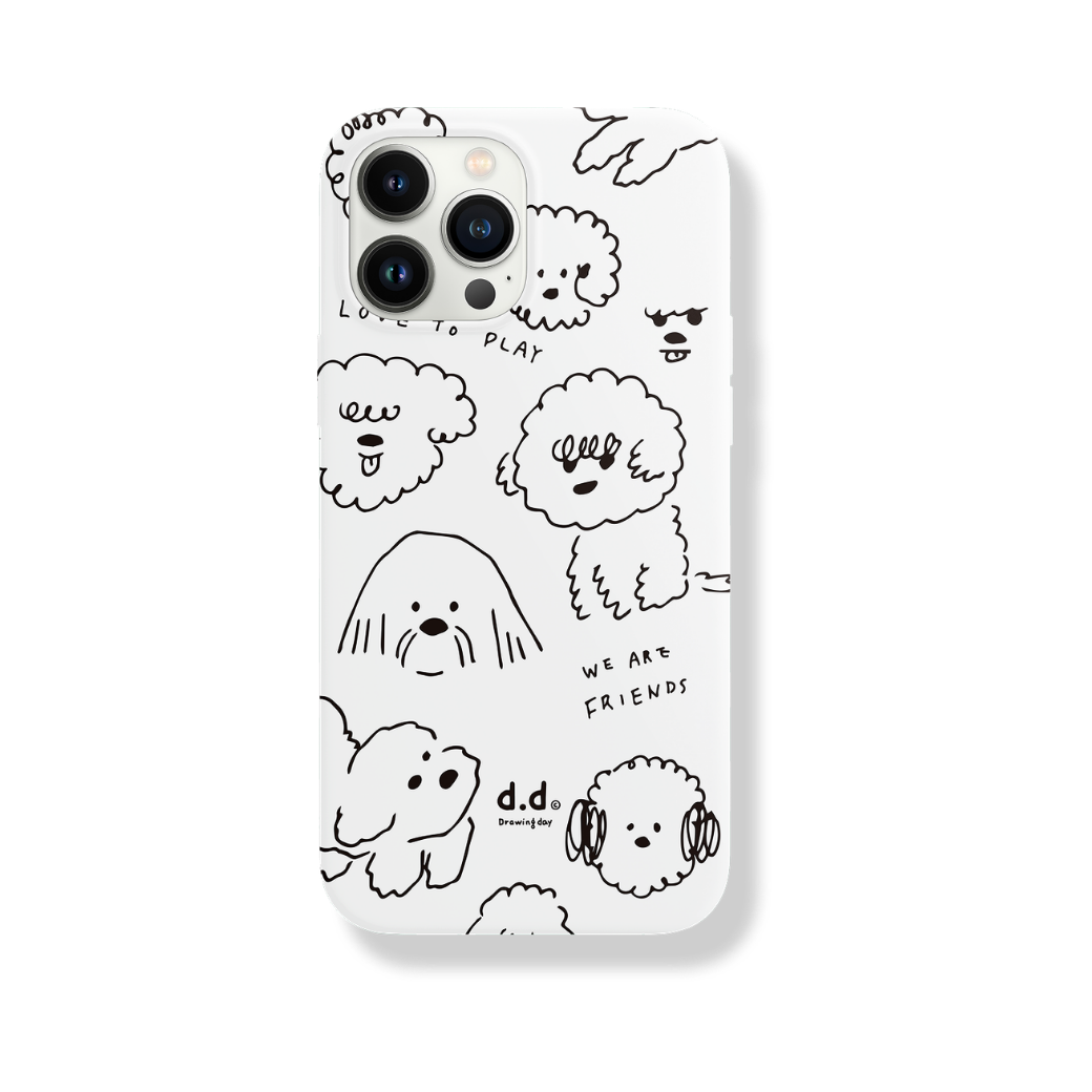 【予約商品】DUSTIES ALL HARD CASE(ALL WHITE)