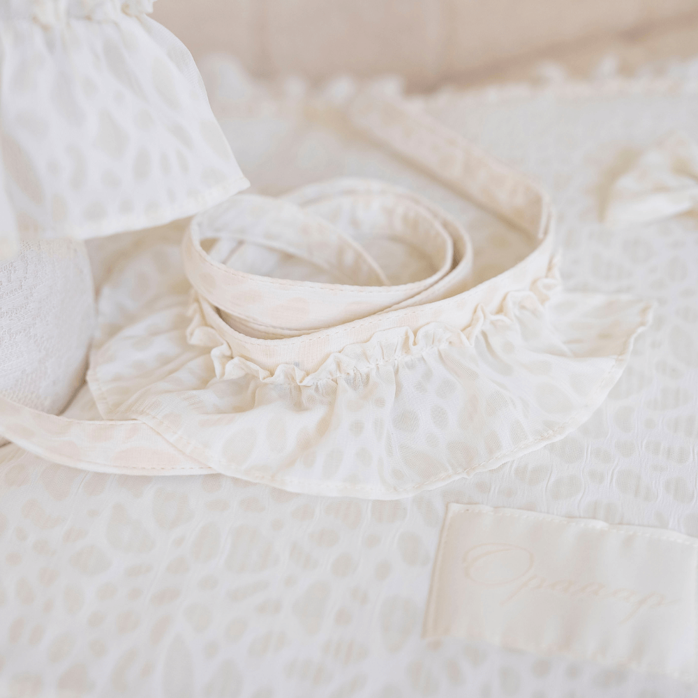 【予約】Leopard Pop Leash (white)