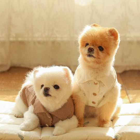 ブルームノースリーブカーディガン(モカ)