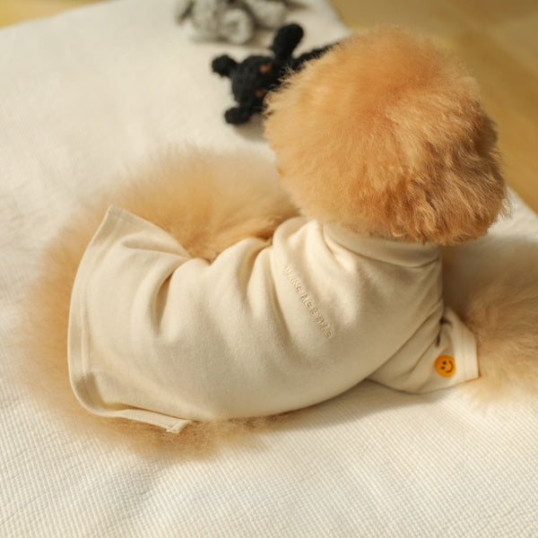 クリーミースマイルTシャツ(アイボリー)