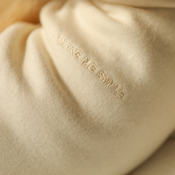 クリーミースマイルTシャツ(アイボリー)