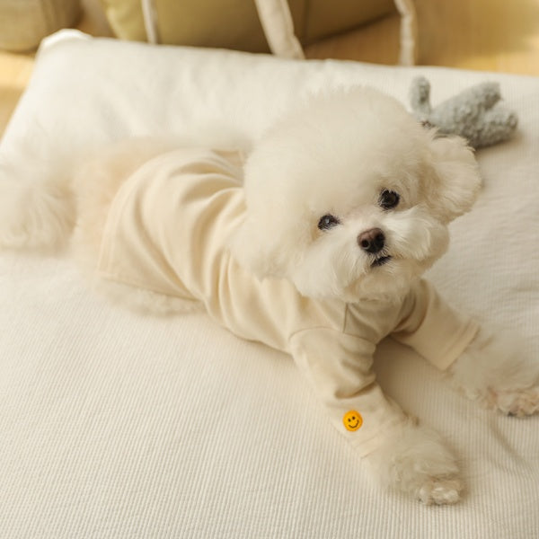 クリーミースマイルTシャツ(アイボリー)